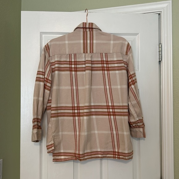 Spell & The Gypsy Collective Basecamp Flannel Shirt in Musk - Picture 7 of 8